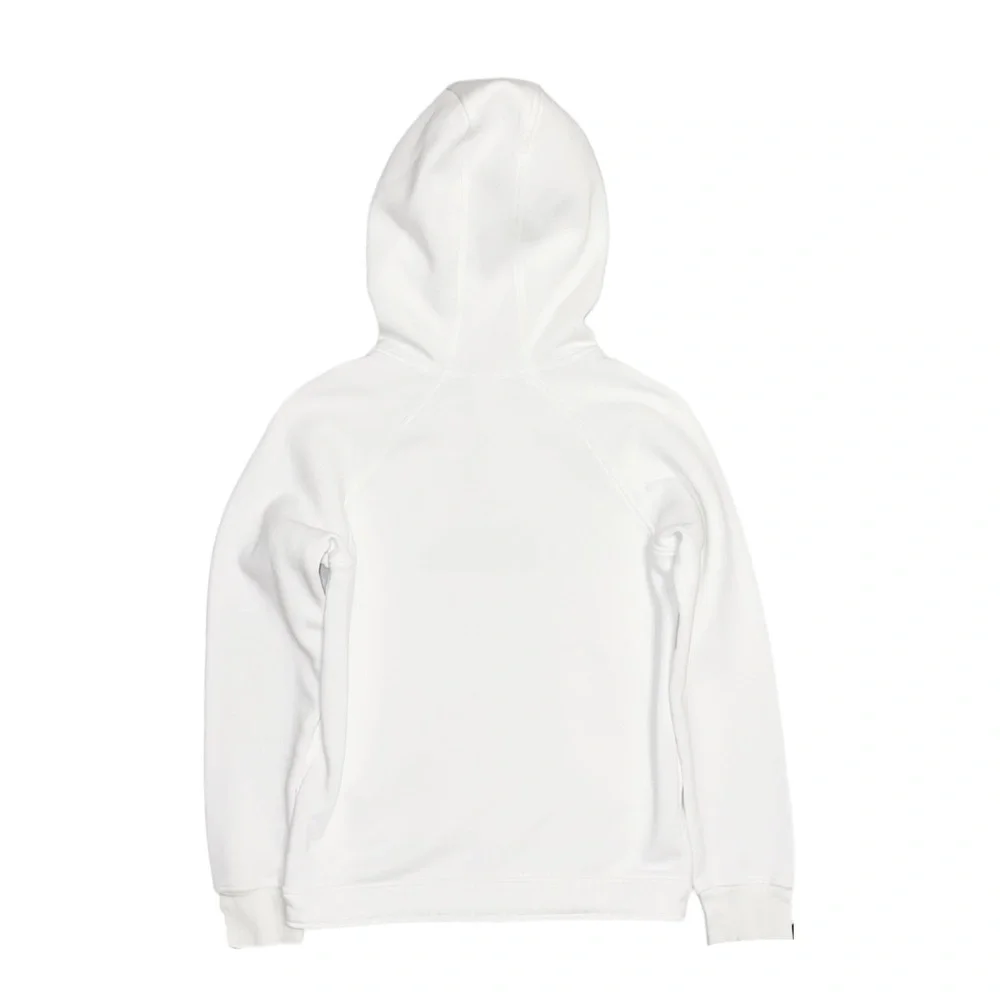 ADIDAS Girl's White And Teal Long Sleeve Hoodie Size 14 - Picture 2 of 10